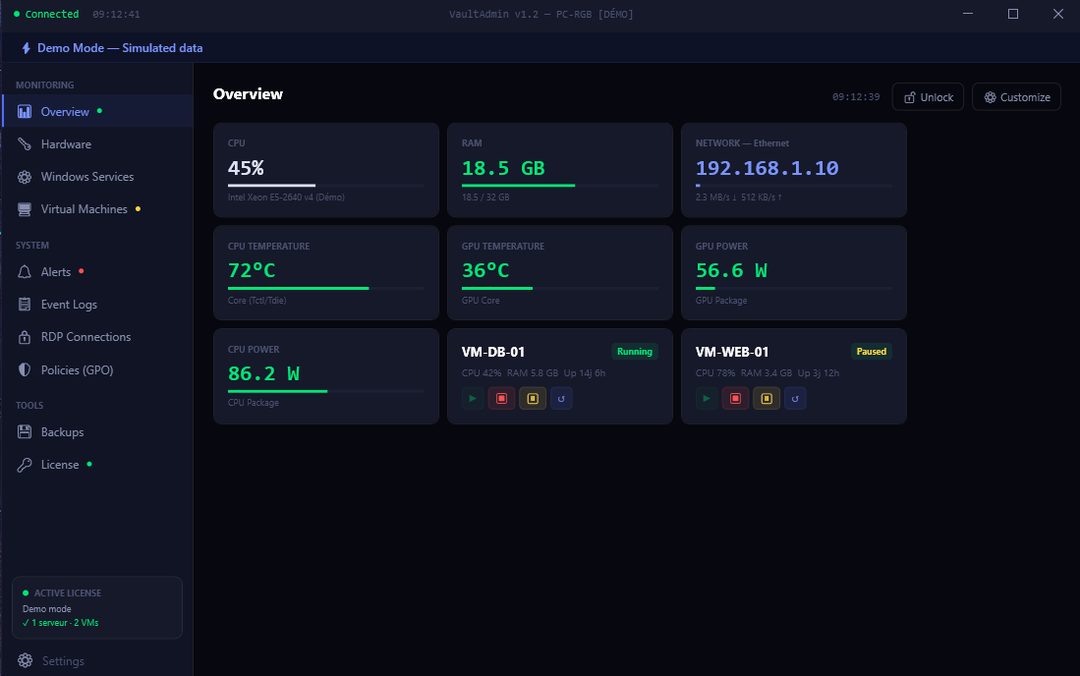 VaultAdmin — Overview